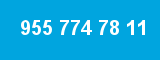 955 774 78 11